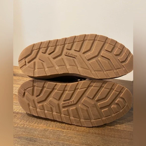 LL Bean Boots Womens 6 Stonington Chukka Burgundy Leather Lace Up Casual - Picture 13 of 16